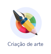 Criação de arte